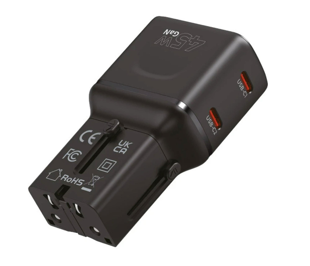 Mobile Origin 45W Travel AdapterEU/US/UK/AU PW26black - 1504128 - zdjęcie